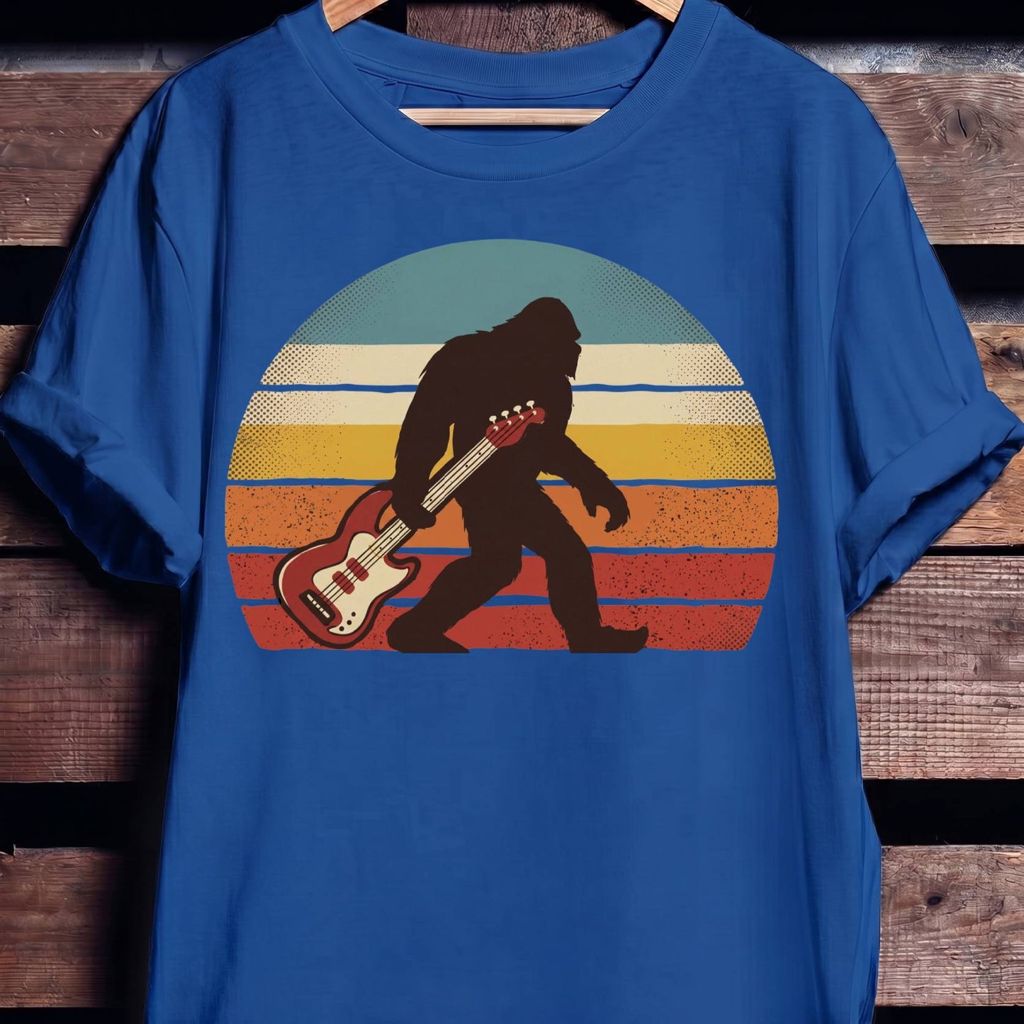 Bigfoot Bass Player Graphic Tee - The Music Frontiers