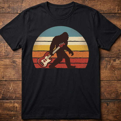 Bigfoot Bass Player Graphic Tee - The Music Frontiers