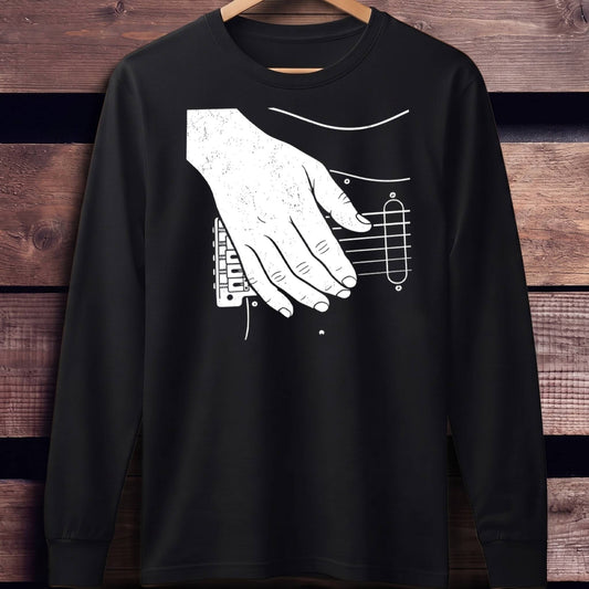 Black and White Guitarist