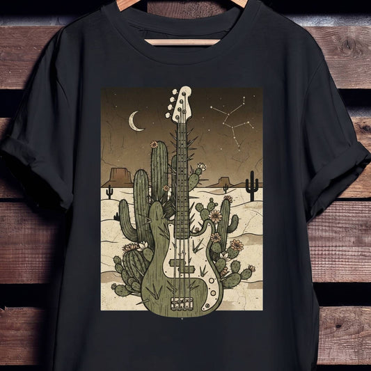 Cactus Moon Bass Art