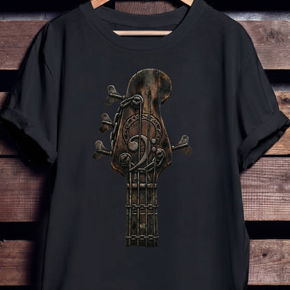 Celtic Bass Headstock Graphic Tee - Unisex Standard T-Shirt
