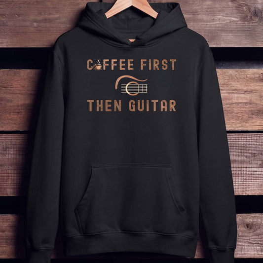 Coffee First Then Guitar Vintage