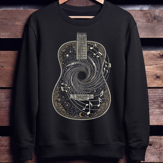 Cosmic Acoustic Guitar Galaxy