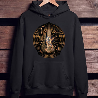 Cosmic Bass Player Galaxy Tee - Unisex Standard Hoodie