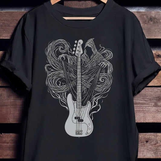 Dark Fantasy Bass Player Shirt - Unisex Standard T-Shirt