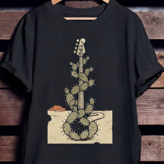 Desert Cactus Bass Guitar