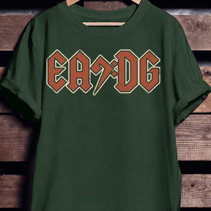 EADG Bass Guitar Rock Tee - The Music Frontiers