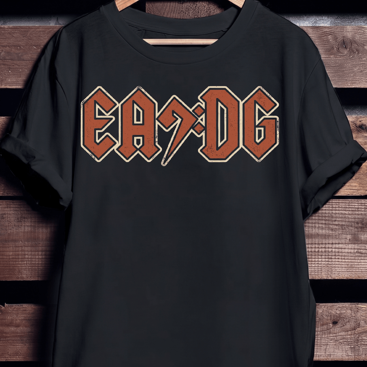 EADG Bass Guitar Rock Tee - The Music Frontiers