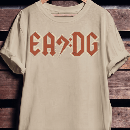 EADG Bass Guitar Rock Tee - The Music Frontiers
