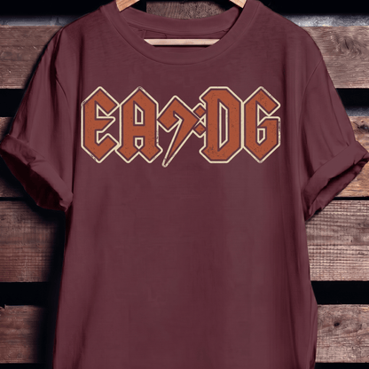 EADG Bass Guitar Rock Tee - The Music Frontiers