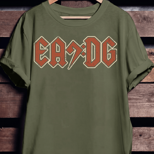 EADG Bass Guitar Rock Tee - The Music Frontiers