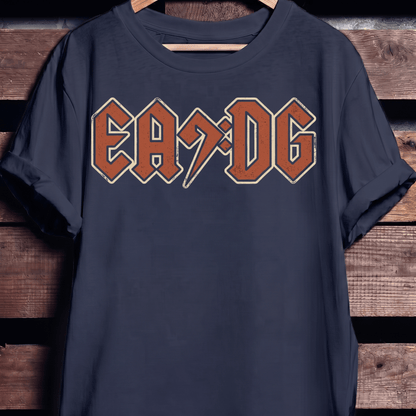 EADG Bass Guitar Rock Tee - The Music Frontiers