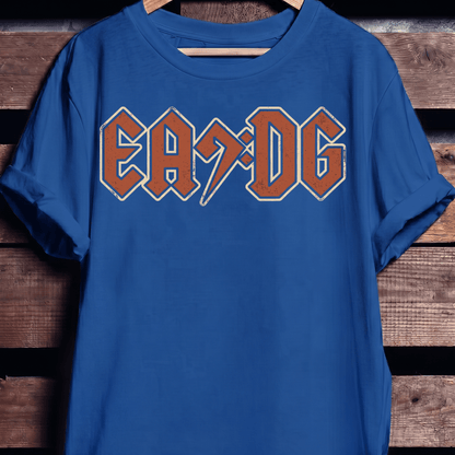 EADG Bass Guitar Rock Tee - The Music Frontiers