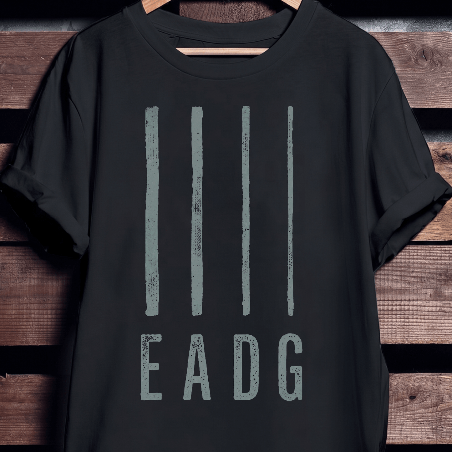 EADG Bass Strings Graphic Tee - The Music Frontiers