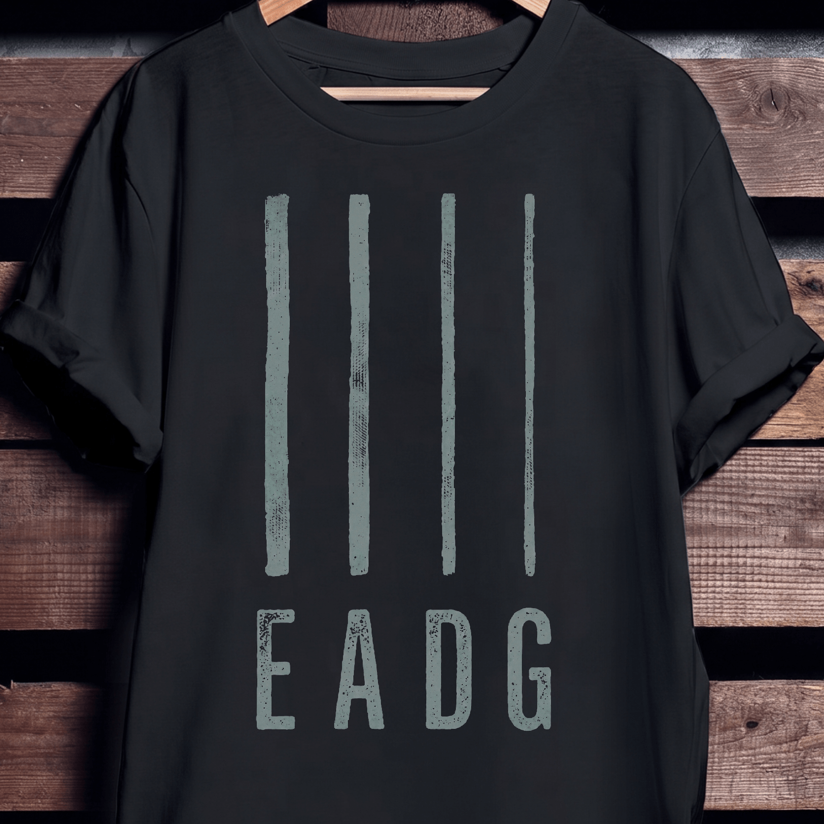 EADG Bass Strings Graphic Tee - The Music Frontiers