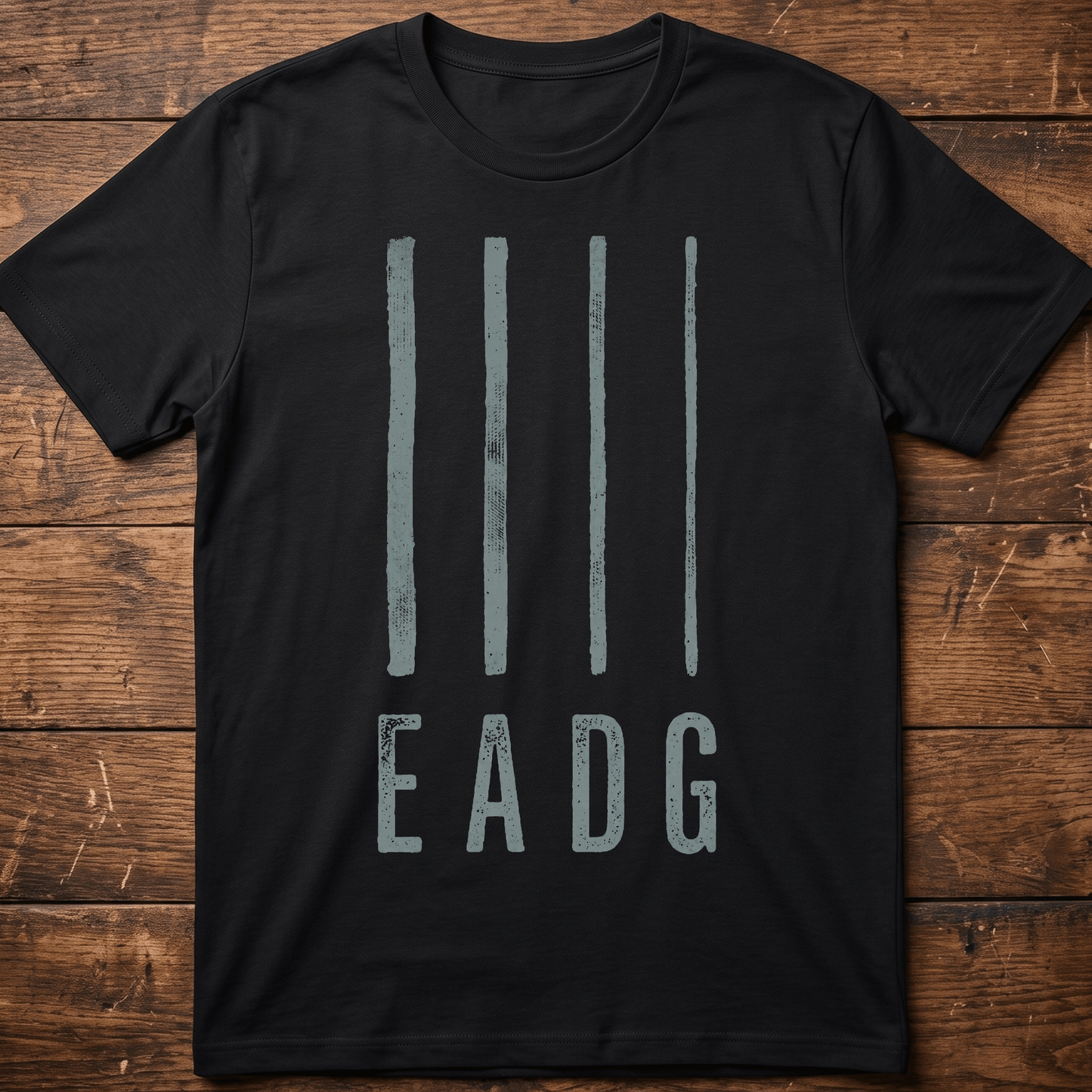 EADG Bass Strings Graphic Tee - The Music Frontiers