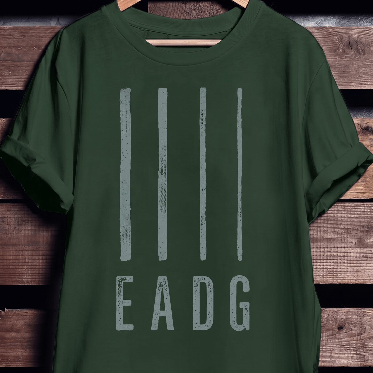 EADG Bass Strings Graphic Tee - The Music Frontiers