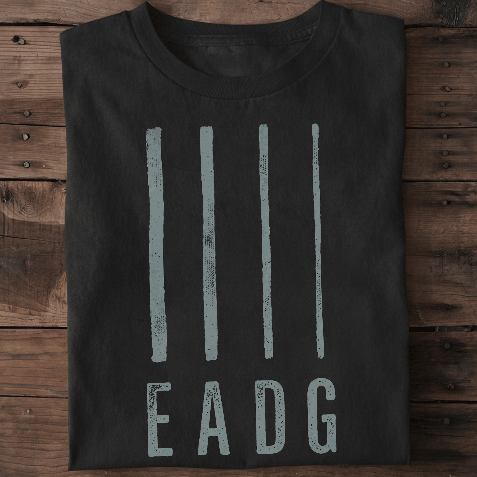 EADG Bass Strings Graphic Tee - The Music Frontiers