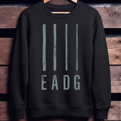 EADG Bass Strings Graphic Tee - Unisex Standard Crew Neck Sweatshirt