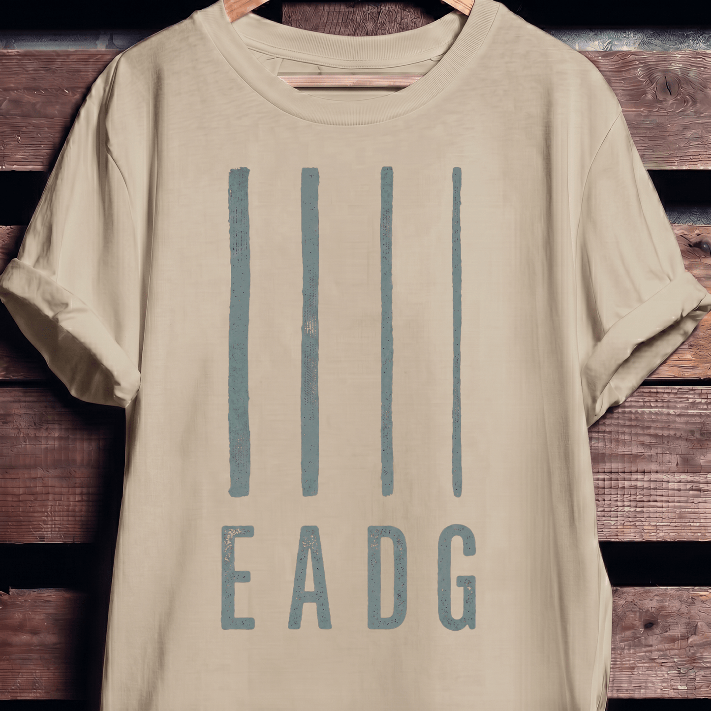 EADG Bass Strings Graphic Tee - The Music Frontiers