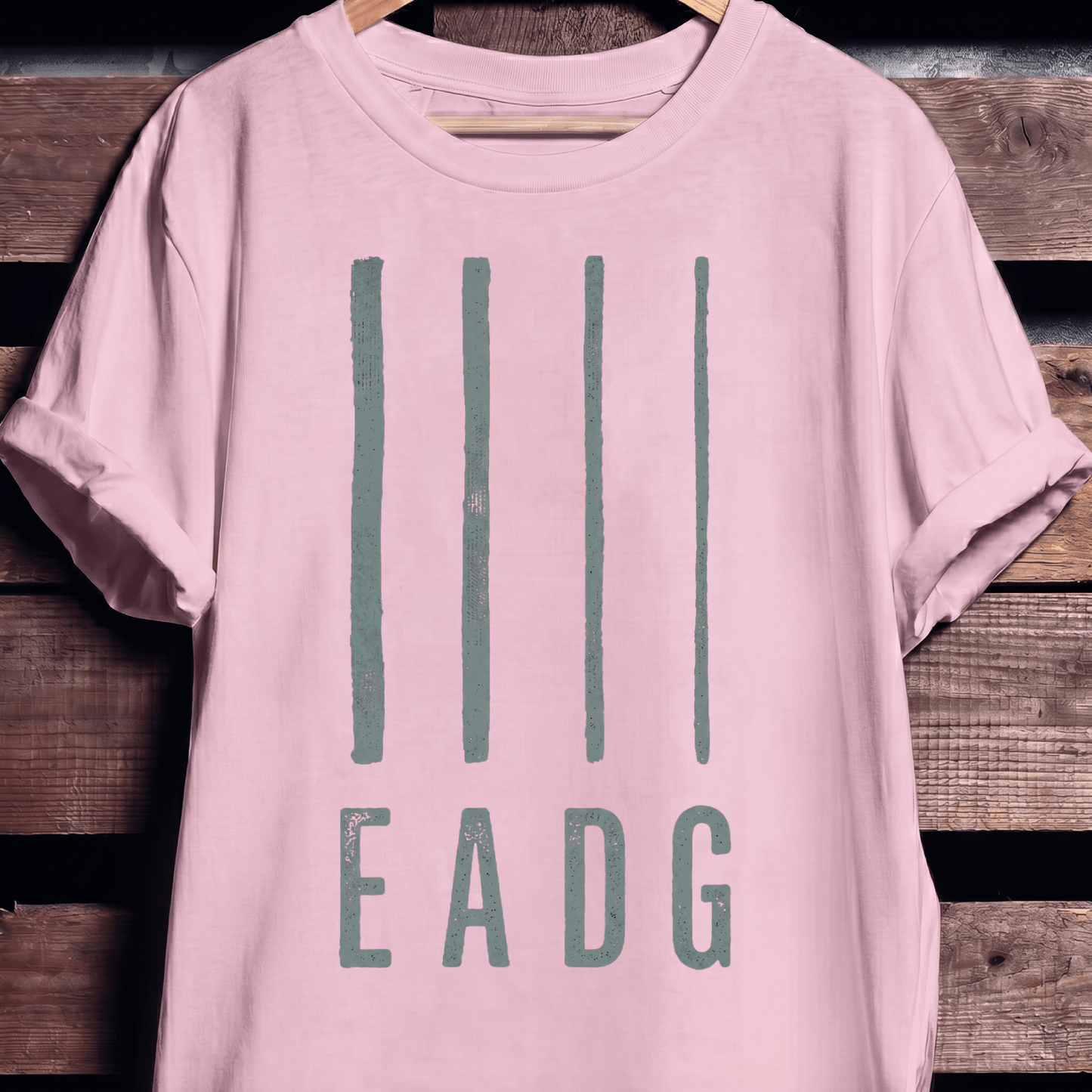 EADG Bass Strings Graphic Tee - The Music Frontiers