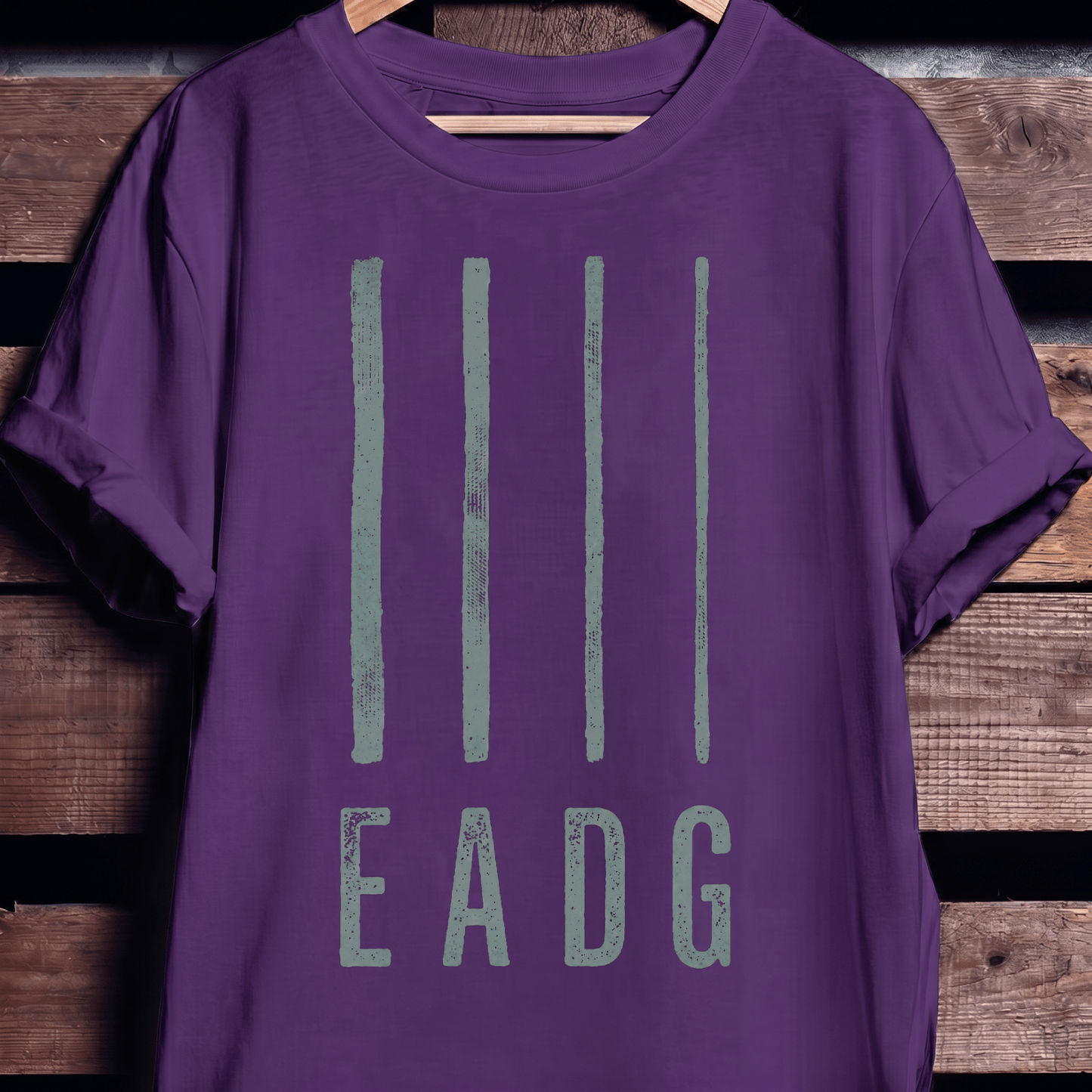 EADG Bass Strings Graphic Tee - The Music Frontiers