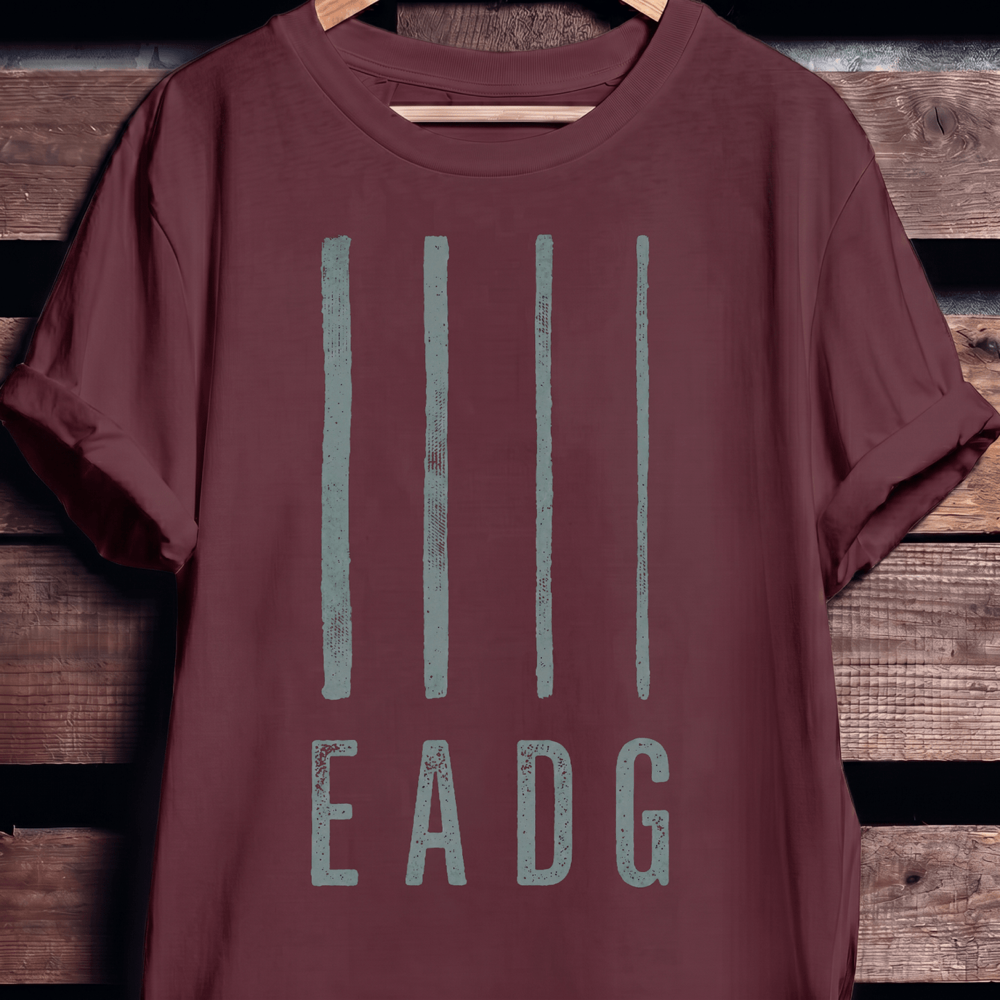 EADG Bass Strings Graphic Tee - The Music Frontiers