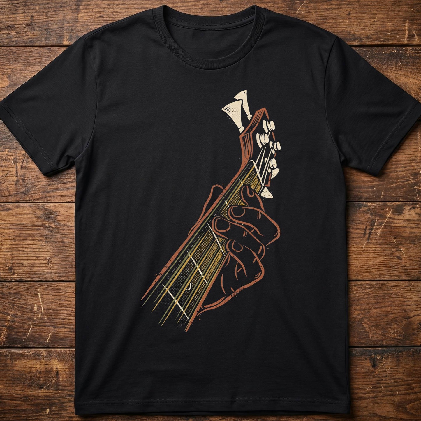 Fretboard Bass Player Graphic Tee - The Music Frontiers