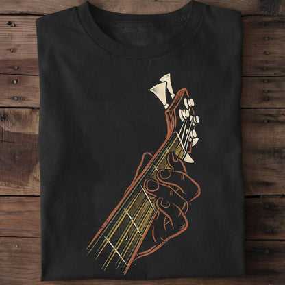 Fretboard Bass Player Graphic Tee - The Music Frontiers