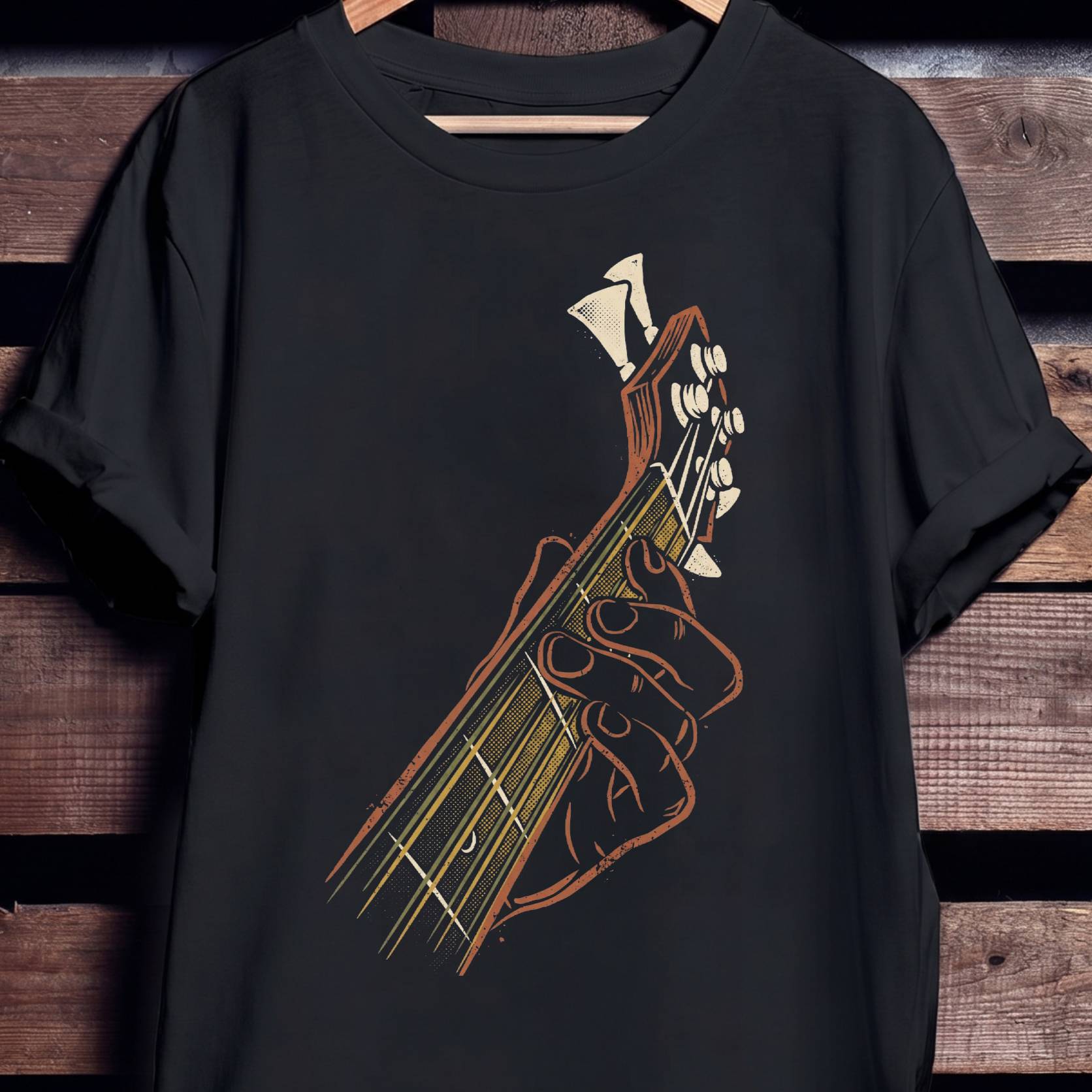Fretboard Bass Player Graphic Tee - The Music Frontiers