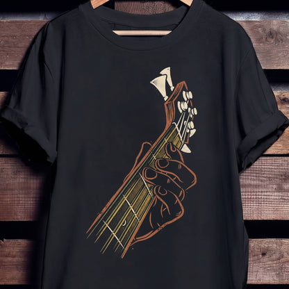 Fretboard Bass Player Graphic Tee - The Music Frontiers