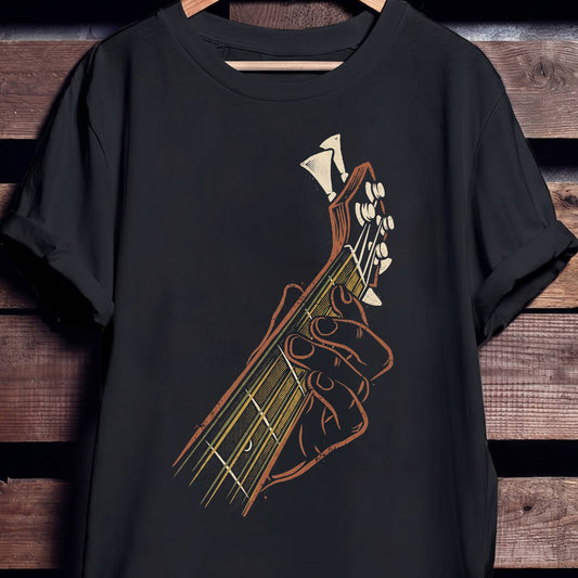 Fretboard Bass Player Graphic Tee - The Music Frontiers