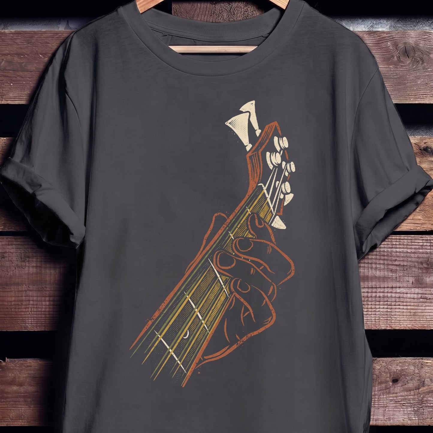 Fretboard Bass Player Graphic Tee - The Music Frontiers