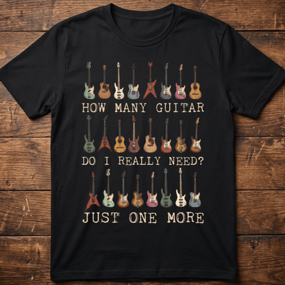 Funny Guitarist Collector Quote Tee - The Music Frontiers