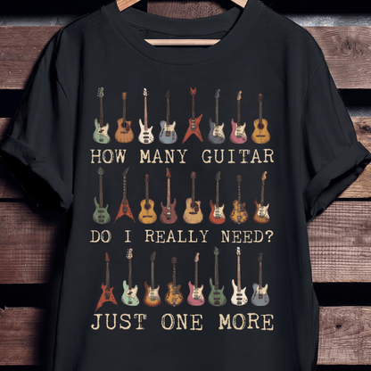 Funny Guitarist Collector Quote Tee - The Music Frontiers