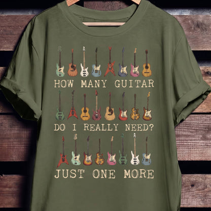 Funny Guitarist Collector Quote Tee - The Music Frontiers