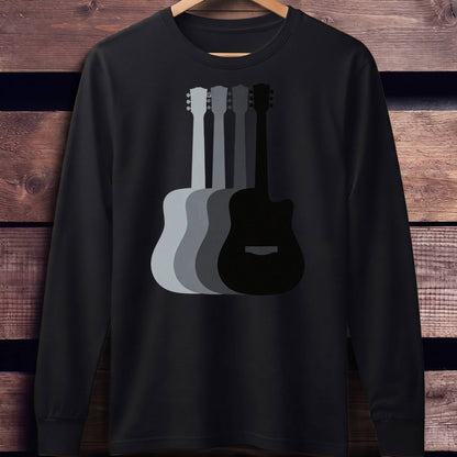 Gradient Guitar Silhouette