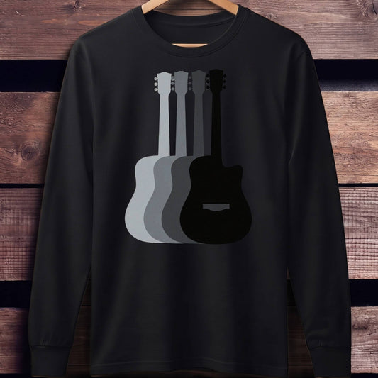 Gradient Guitar Silhouette