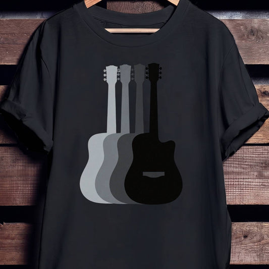 Gradient Guitar Silhouette
