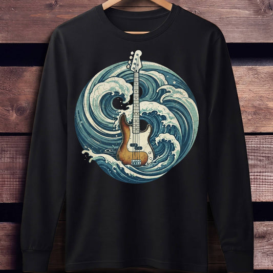 Great Wave Bass Guitar