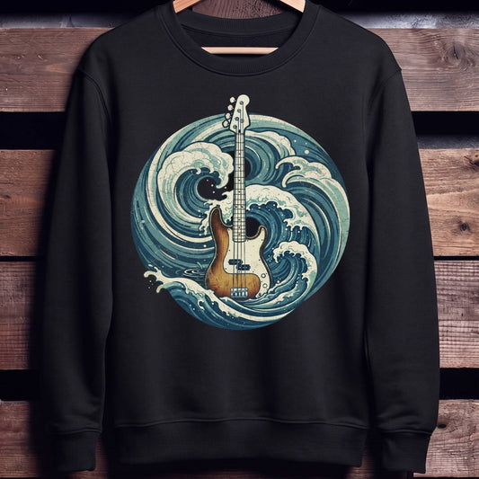Great Wave Bass Guitar