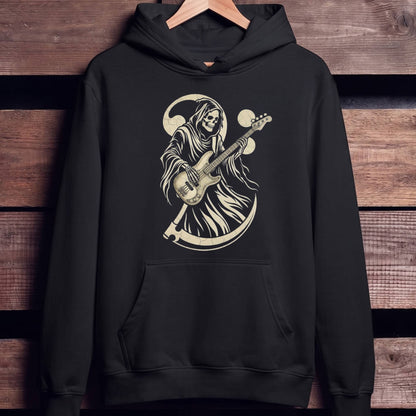 Grim Reaper Bass Guitar Tee - Unisex Standard Hoodie