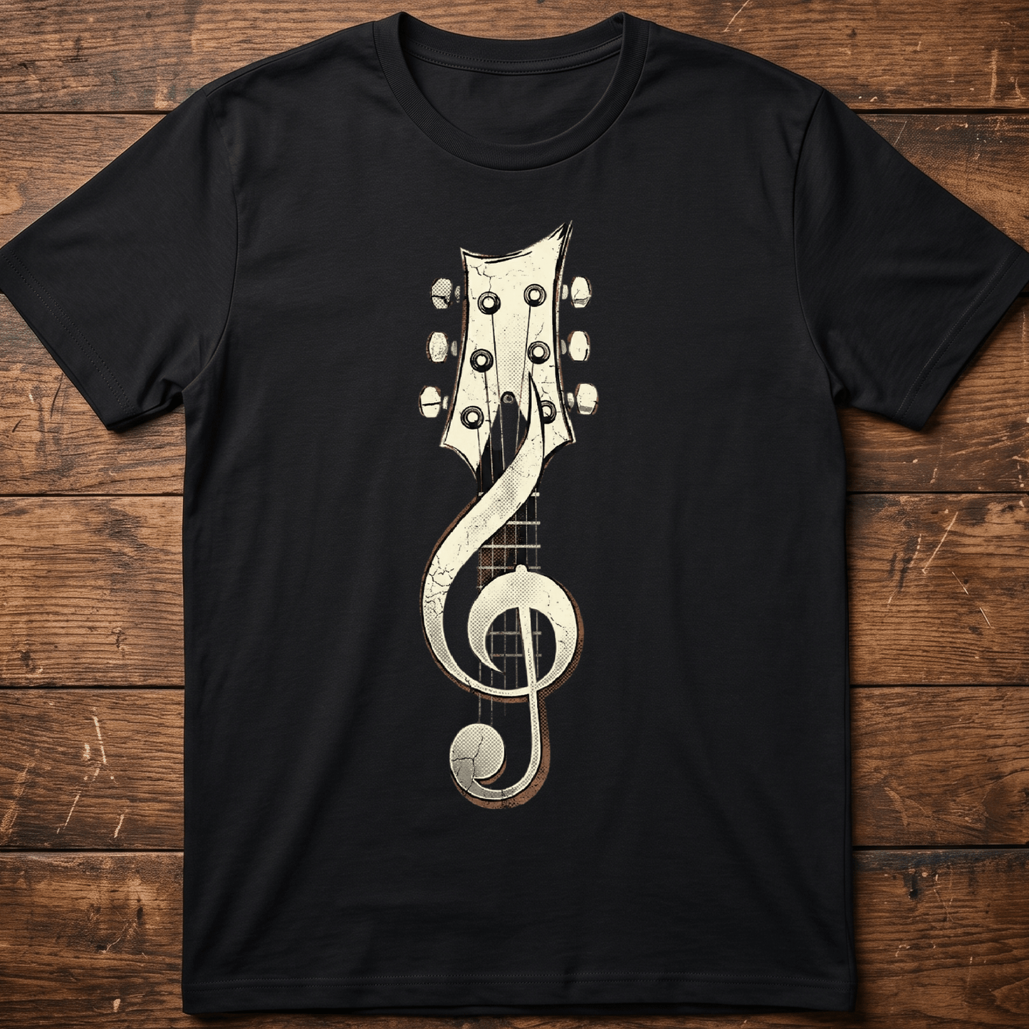 Acoustic Guitar Music note Vintage - The Music Frontiers