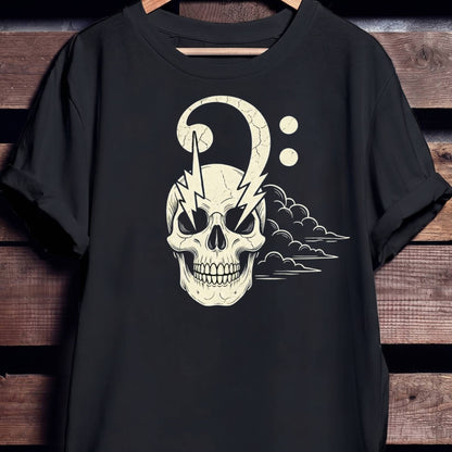 Hard Rock Bass Music Skull Tee