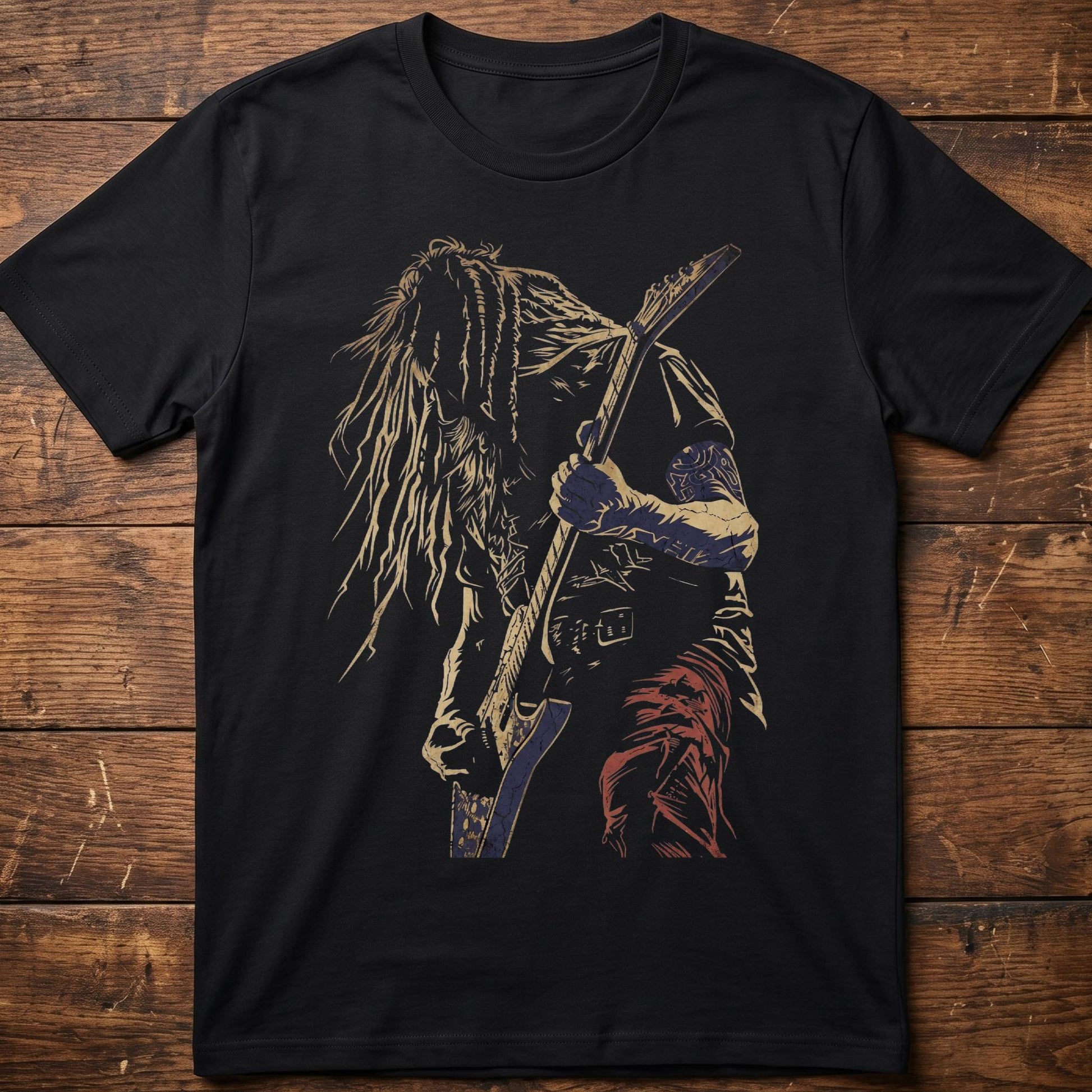 Heavy Metal Bassist Graphic Tee - The Music Frontiers
