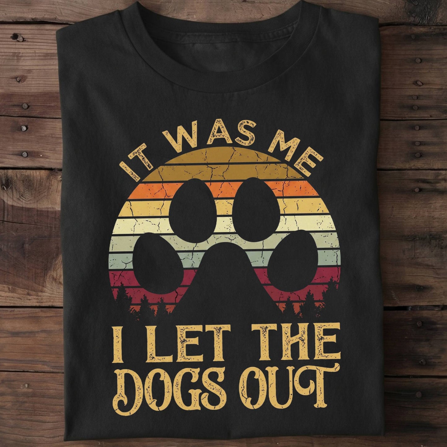 I Let Dogs Out Tee