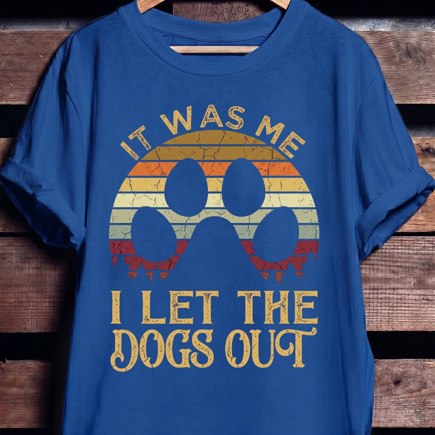 I Let Dogs Out Tee