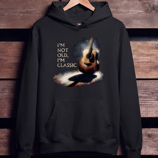 I'm Not Old, I'm Classic Acoustic Guitar Tee - Unisex Standard Hoodie