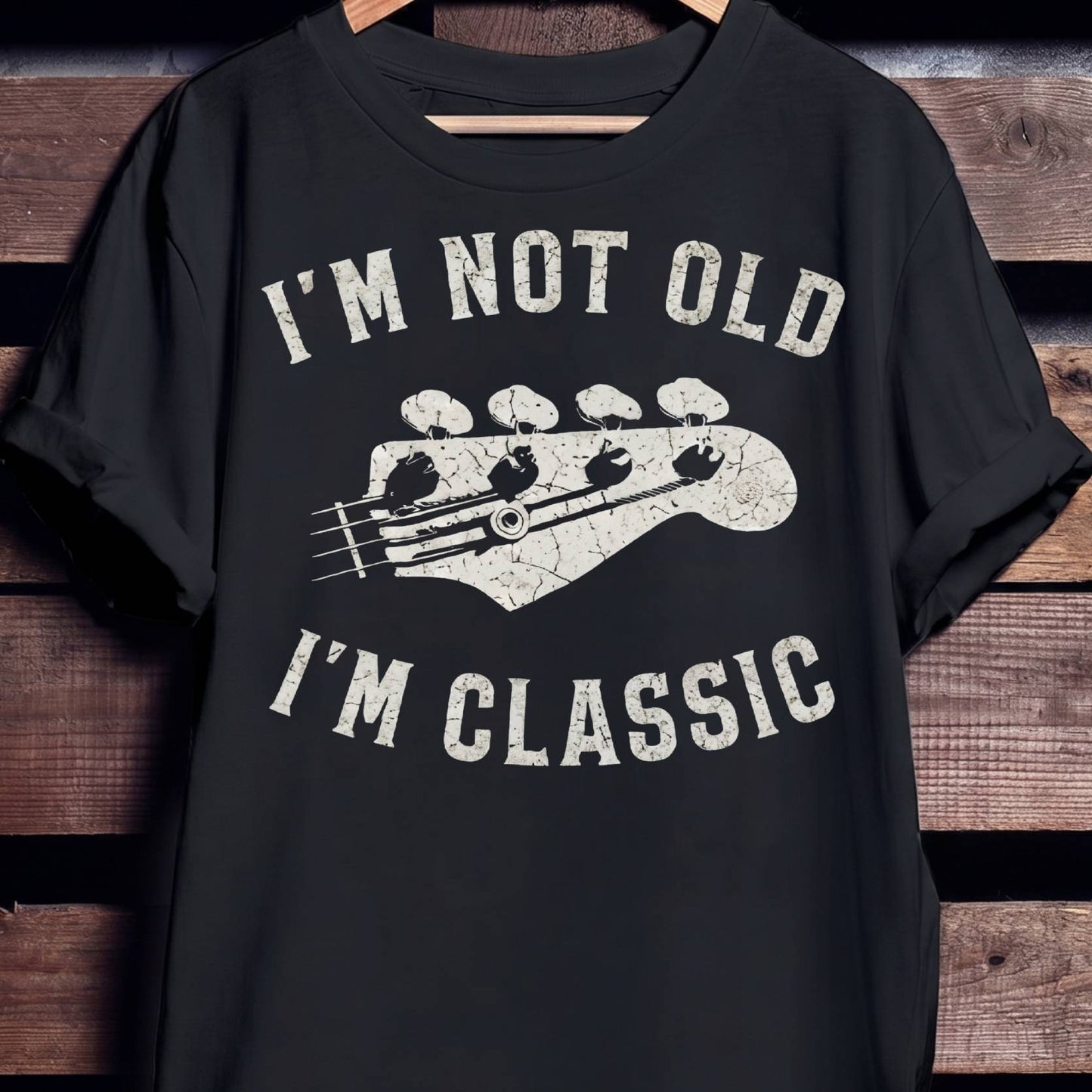 I’m Not Old I’m Classic Bassist T-Shirt