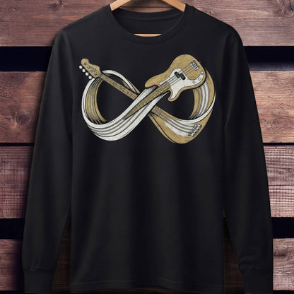 Infinite Bass Guitar Music Tee - Unisex Standard Long Sleeve